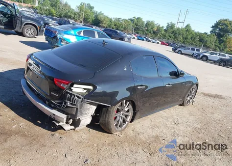 2019 Maserati Ghibli S Gransport from USA, damaged, VIN ZAM57YSS1K1339566